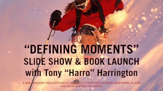 Defining Moments Book Launch and slide show Republica ski 1x1